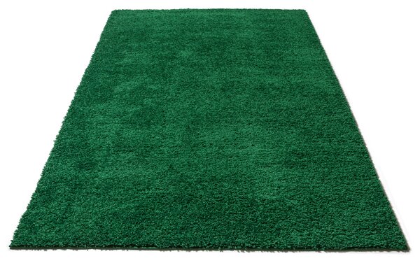 Covor pufos uni, Viva 1039-1-36600, Verde, design Shaggy