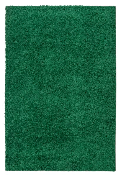 Covor pufos uni, Viva 1039-1-36600, Verde, design Shaggy