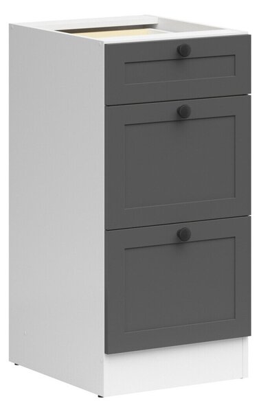 Dulap modular cu sertare Classic Grey 102, 83x40x47cm, 18.8 kg