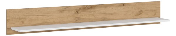 Raft 150 cm Vilgi 150 (alb + stejar wotan). 1064646