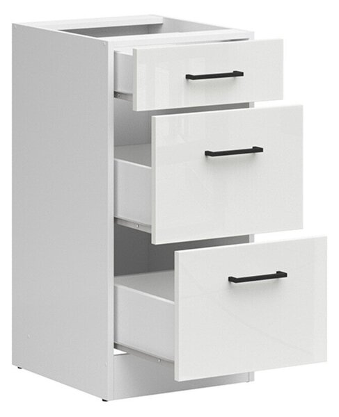 Dulap modular cu sertare Line White 102, 83x40x47cm, 18.8 kg