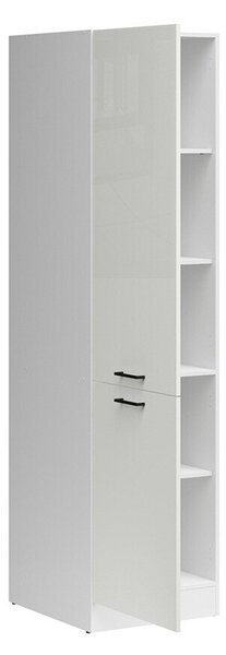 Dulap modular cu uși Line White 115, 195x50x58cm, 46.4 kg