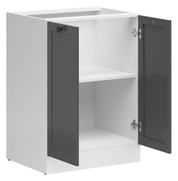Dulap modular cu uși Classic Grey 114, 83x60x47cm, 18.1 kg