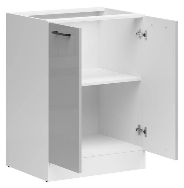 Dulap modular cu uși Line Grey 114, 83x60x47cm, 18.1 kg