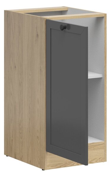 Dulap modular cu uși Classic Grey Oak 100, 83x40x47cm, 16.8 kg