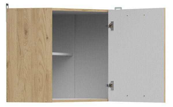Dulap modular de colț pentru perete Berna 103, PAL laminat, 57x60x60cm, 18.1 kg