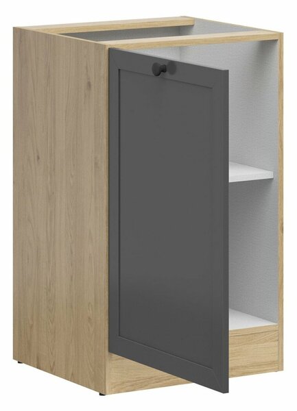 Dulap modular cu uși Classic Grey Oak 116, 83x50x47cm, 19.3 kg