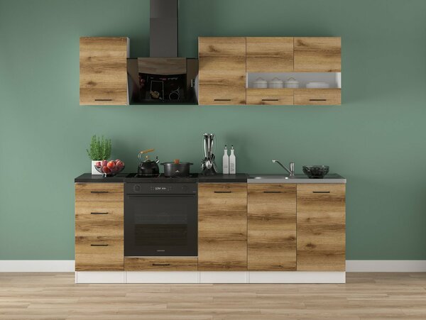 Set de bucătărie modular Dela 114, 220x47cm