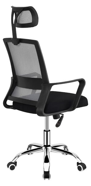 Scaun de birou Dekan (gri deschis + negru). 1065310