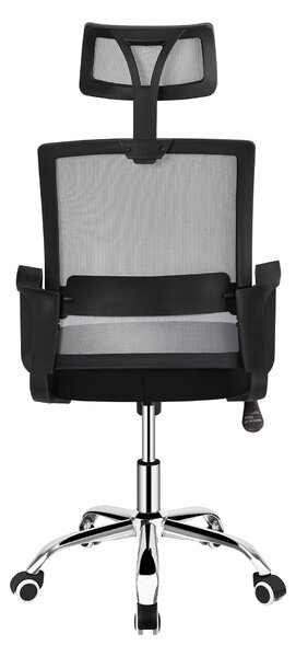 Scaun de birou Dekan (gri deschis + negru). 1065310