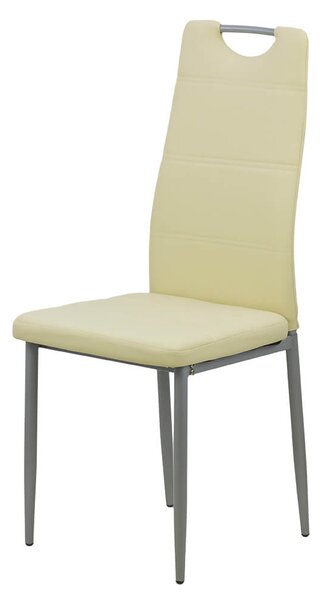 Scaun dining Serena, crem