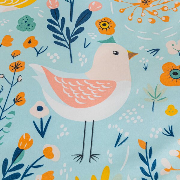 Husa pentru perna din microfibra SPRING TWEET 70x90 cm, colorat