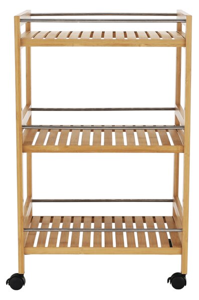 Cărucior servire Ensi (bambus natural). 1028675