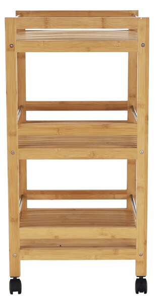 Cărucior servire Ensi (bambus natural). 1028675