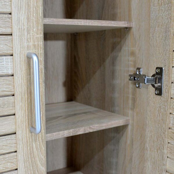 Dulap Pantofi Sante 21 Perechi Sonoma 60x37x183 cm