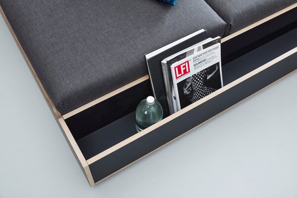 Pat Müller SMALL LIVING negru-mesteacan 140/220 cm