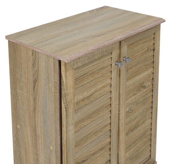 Dulap Pantofi Model Caroline II, Stejar sonoma, 60x34.5x91.5 cm