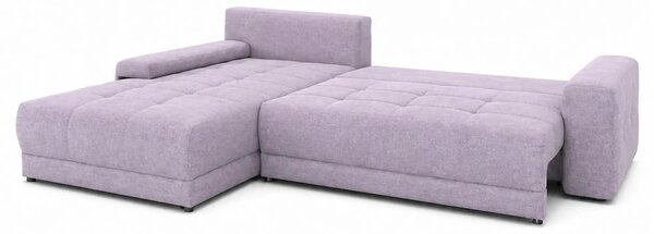 Coltar extensibil ADRIA, universal, stofa catifelata mov lila - Monoli