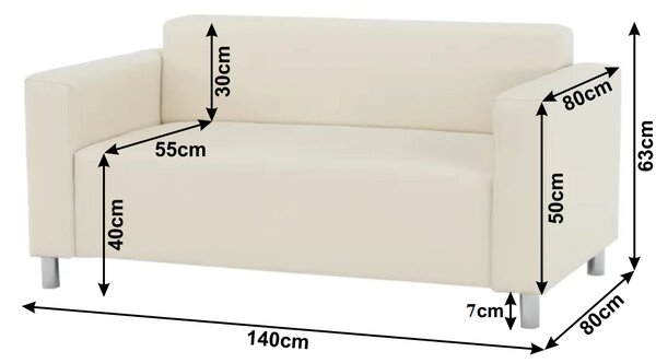 Canapea două locuri Heze. 808348