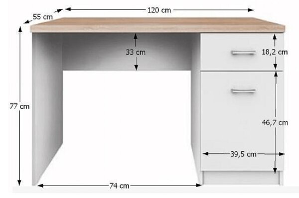 Masă PC Timmy Typ 09 1D1S. 794611