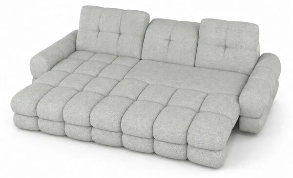 Coltar extensibil confortabil TOLLO MINI, sezlong dreapta, stofa catif