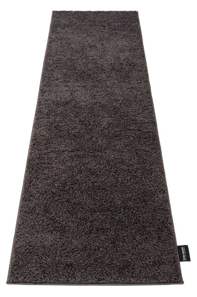 Traversa Shaggy Soft gri inchis 80/250 cm