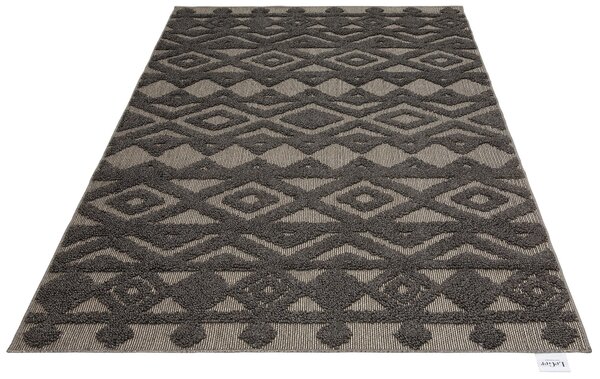 Covor Askja antracit 80/150 cm