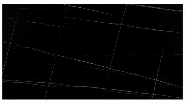 Masa extensibila moderna GENESIS, negru/stejar, 160/220x90x76 cm