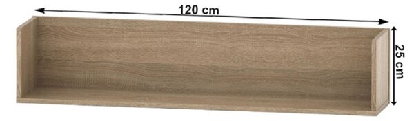Raft suspendat 029-00 Asista (stejar sonoma). 1015893