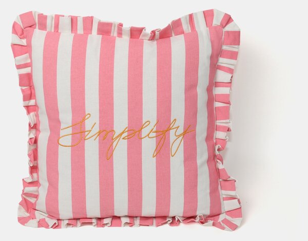 Sinsay - Pernă decorativă - roz-pastel