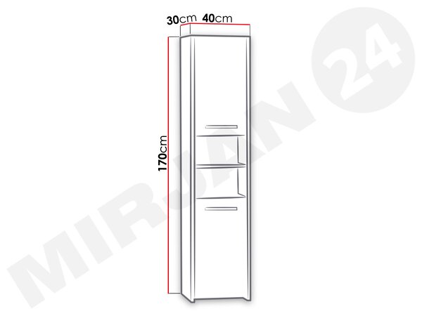 Dulap de bucătărie Nemezas N40 (Alb) . 1103858