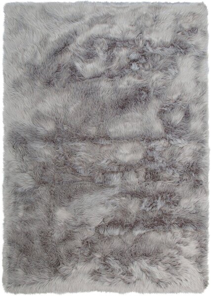 Covor Guido Maria Triana, blana artificiala, gri, 160/230 cm