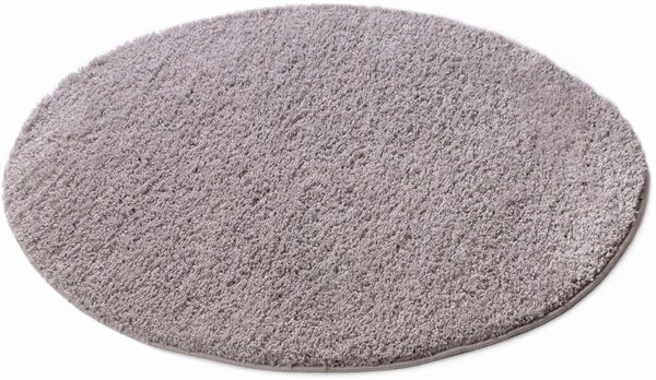 Covor rotund Shaggy 30 argintiu 140 cm