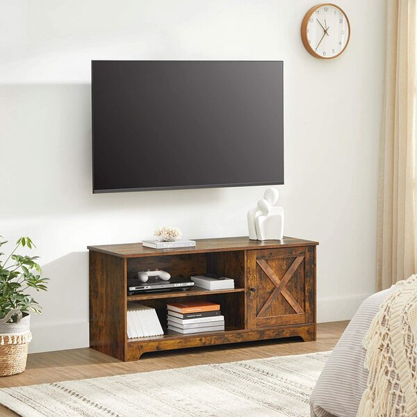 COTVI4 - Comoda TV 110 x 40 x 50 cm, living, dormitor, stil industrial - Maro