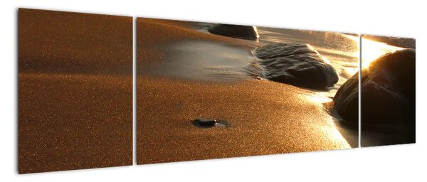 Tablou - plaja de nisip (170x50cm)