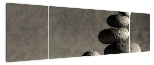 Tablou - pietre (170x50cm)