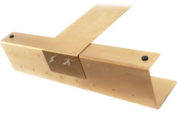 Raft Cabina Dus TORI Gold Auriu Periat