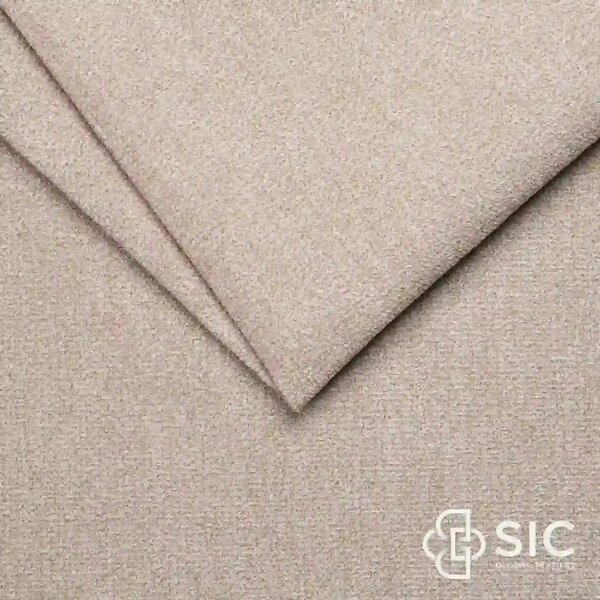Scaun BOS 14, bej/negru, stofa clasica/lemn de fag, 43x40x94 cm