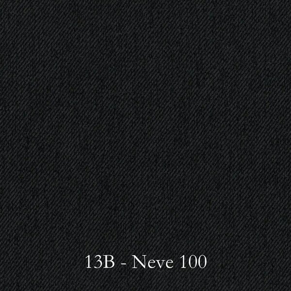 Scaun BOS 3, negru/alb, stofa clasica/lemn de fag, 43x40x90 cm