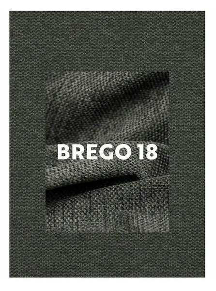 Scaun ARCO, gri inchis/negru, stofa clasica - Brego 18/metal, 51x43x91