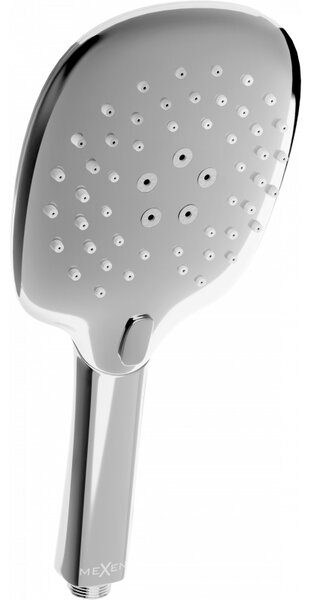 Accesorii Mexen - cap duș de mână Oval R-22, 3 funcții, crom, 79522-00