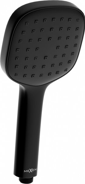 Accesorii Mexen - cap de dus de mana Oval R-33, 1 functie, negru, 79533-70