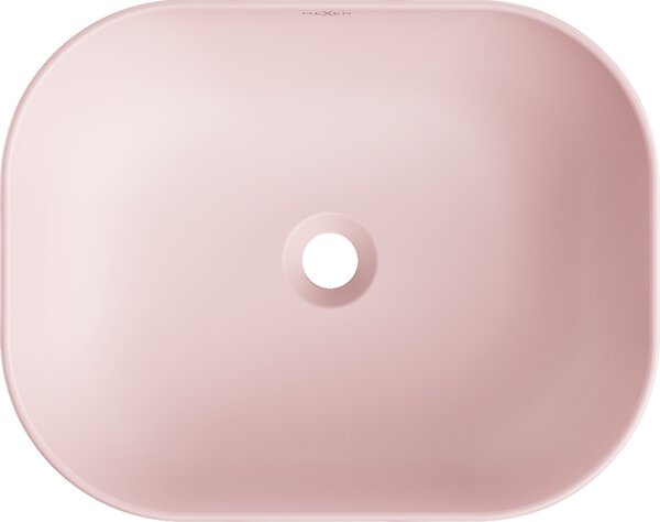 Mexen Rosa chiuvetă deasupra blatului 50 x 40 cm, roz mat - 21095044