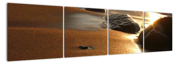 Tablou - plaja de nisip (160x40cm)