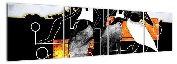 Tablou modern (160x40cm)