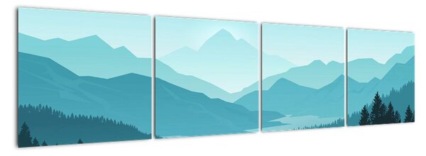 Tablou modern (160x40cm)