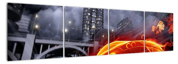 Tablou modern (160x40cm)