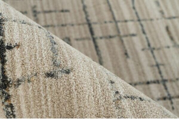 Covor VOGUE 704, 80x150 cm, forma dreptunghiulara, poliester, bej