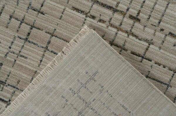 Covor VOGUE 704, 80x150 cm, forma dreptunghiulara, poliester, bej