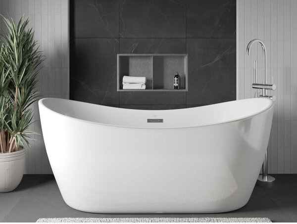 Mexen X-Wall-R raft încastrat cu flanșă și raft 60 x 30 cm, inox - 1910603010S